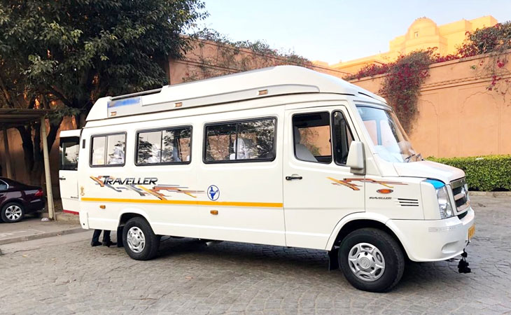 9 Seater Tempo Traveller